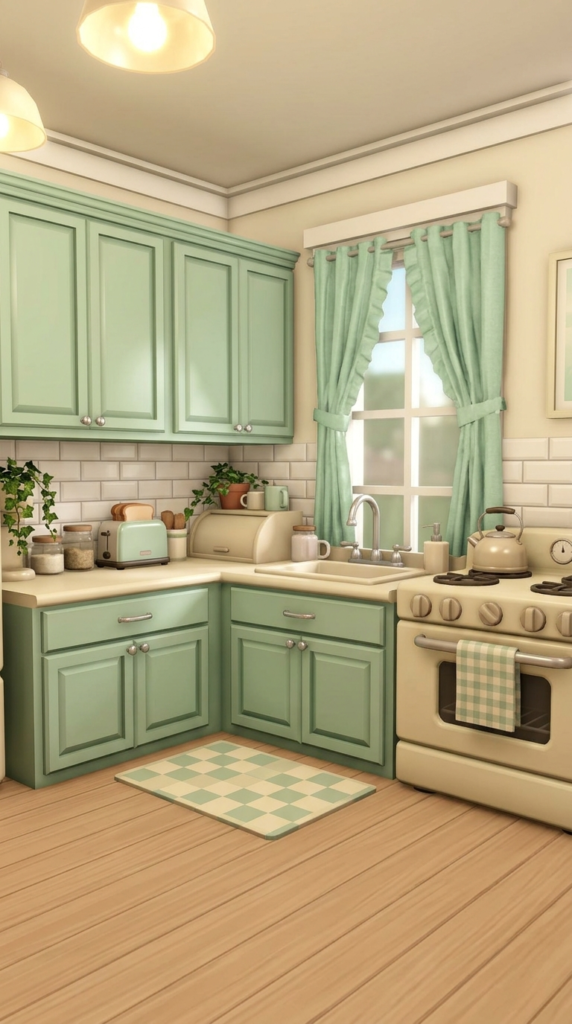 Vintage Mint Kitchen