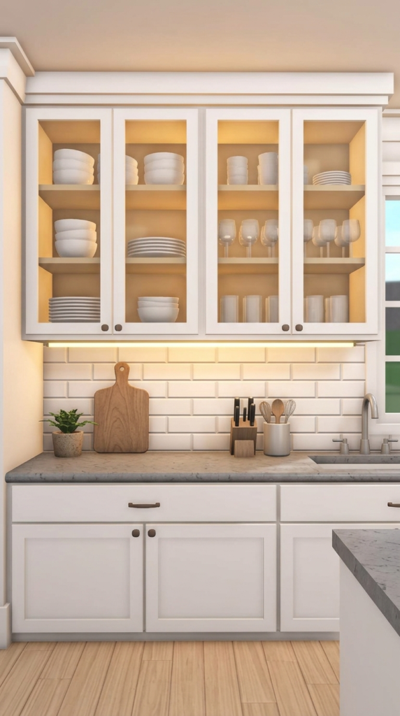 Glass Front Cabinets