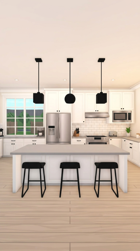 Modern White Minimalist