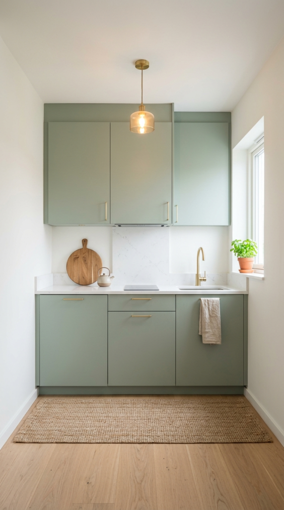 Sage Green Cabinets