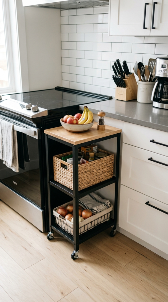 Slim Rolling Cart